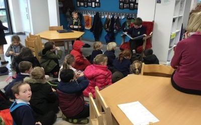 Our Reading Chair is starting to work its magic!