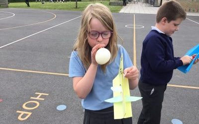 The Battle of Britain with balloons