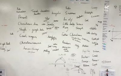 The start of our Christmas performance preparations