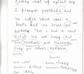 A fantastic example of great team home learning.