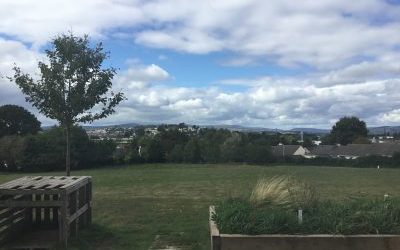 Creating our Calendar : The view of Haytor in September.
