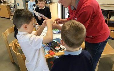 Summarising our Bug Club reading books.