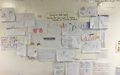 Applying our learning from Road Safety week to our SUSTRANS project.